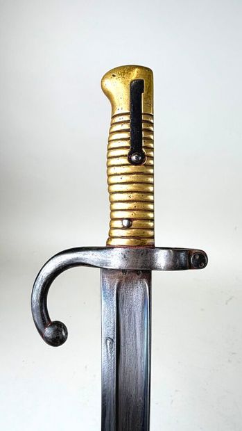 France, Période IIIème République (1870-1940).
Sabre-baïonnette...