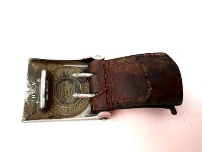Germany, 2nd GM.
Heer troop belt buckle.
Aluminum...