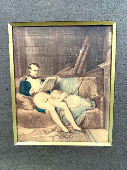 France, XXème.
Lot de gravures sur le thème...