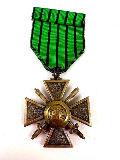 France, 1ère et 2ème GM.
Ensemble de 9 croix...