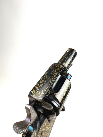 France, fin XIXème.
Exceptionnel petit revolver...