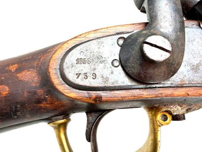 Grande-Bretagne, milieu XIXème.
Fusil Short...