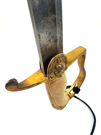 Grande-Bretagne, début XIXème.
Sabre d'officier...