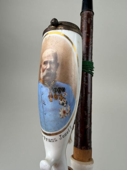 Autriche-Hongrie, 1ère GM.
Pipe de réserviste.
Le...