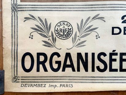 France, 1ère GM.
Affiche 