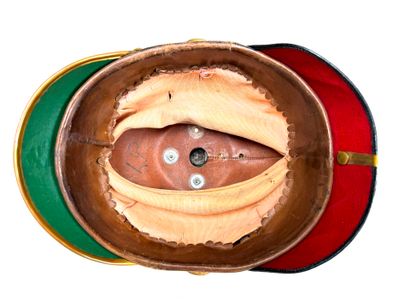 Grand Duché de Bade, 1ère GM.
Casque à pointe...