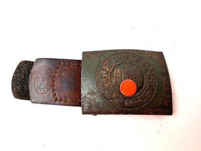 Germany, 2nd GM.
Heer troop belt buckle.
Steel...