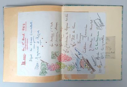 France, 2ème GM.
Bel ensemble de documents...