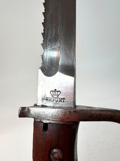 Prusse, 1ère GM.
Baïonnette « SEITENGEWEHR...
