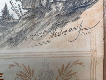 France, 1ère GM.
Affiche 