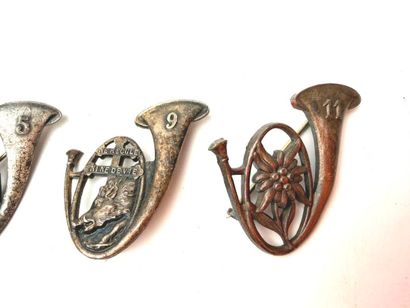 France, XXème.
Ensemble de 16 insignes de...