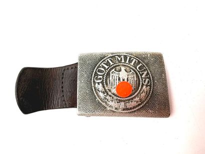 Germany, 2nd GM.
Heer troop belt buckle.
Aluminum...