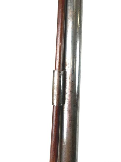 Allemagne, XIXème.
Longue canardière à percussion...