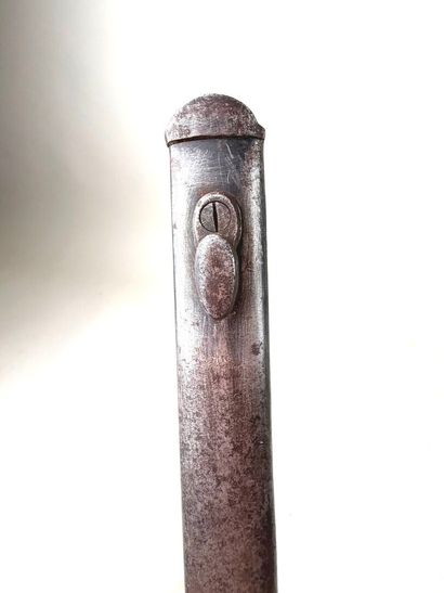 Italie, XXème.
Baïonnette modèle 1938 Carcano....