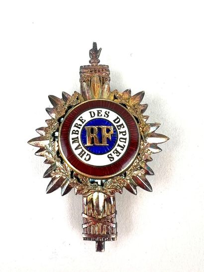 France, IIIème République (1870-1940).
Insigne...