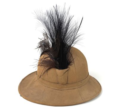 Italie, 2ème GM.
Casque tropical réglementaire...