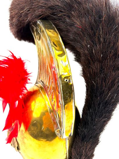 Indéterminé, XIXème, 
Casque de cavalerie...