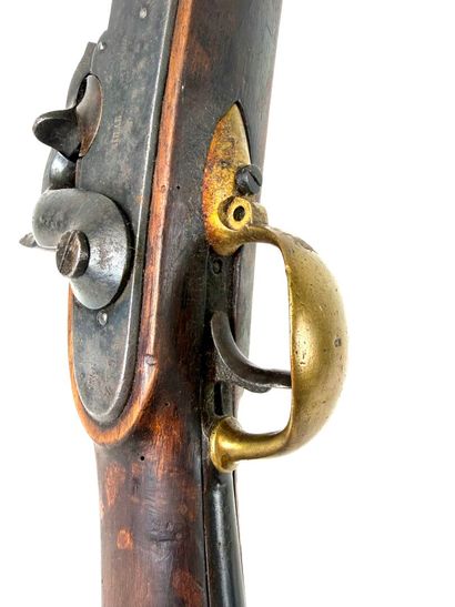 Grande-Bretagne, milieu XIXème.
Fusil Short...