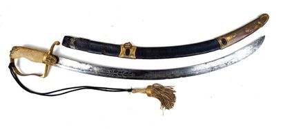 Grande-Bretagne, début XIXème.
Sabre d'officier...