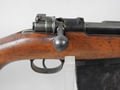 Allemagne, 1ère GM.
Rare fusil à verrou Gewehr...