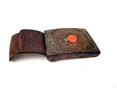 Germany, 2nd GM.
Heer troop belt buckle.
Steel...