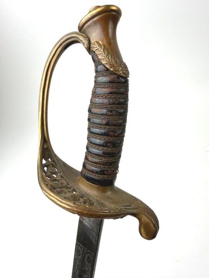 Royaume de Saxe, Second Reich (1871-1918).
Sabre...
