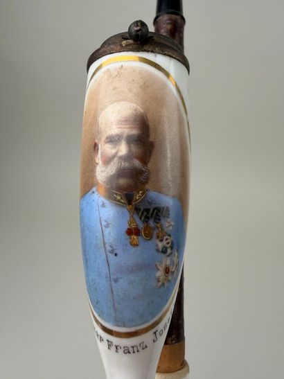 Autriche-Hongrie, 1ère GM.
Pipe de réserviste.
Le...