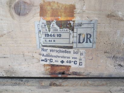 Germany, 2nd GM.
Wooden case for two Panzerschreck...
