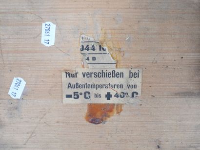 Germany, 2nd GM.
Wooden case for two Panzerschreck...