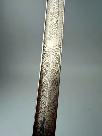 Royaume de Bade, Second Reich (1871-1918).
Sabre...