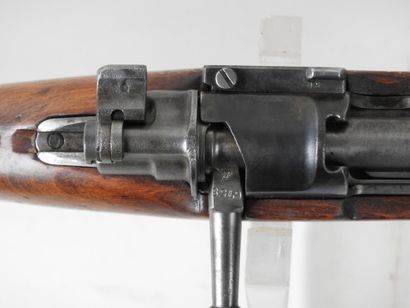 Allemagne, 1ère GM.
Rare fusil à verrou Gewehr...