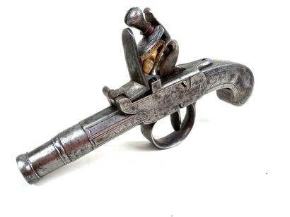 Europe (Grande-Bretagne ?), fin XVIIIe.
Pistolet...