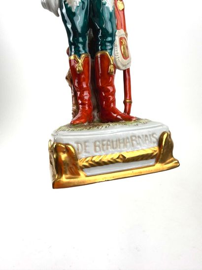 Deux sujets en porcelaine de Saxe Scheibe-Alsbach...