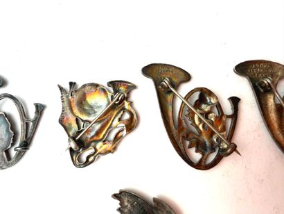 France, XXème.
Ensemble de 16 insignes de...