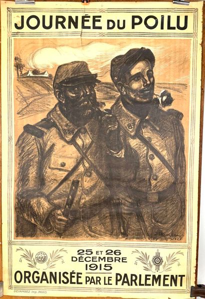 France, 1ère GM.
Affiche 