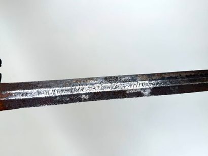 France, Règne de Louis XVI (1774-1793).
Sabre...