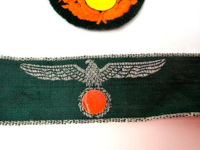 Allemagne, 2ème GM.
Lot d'insignes.
- Aigle...
