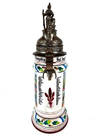 Royaume de Bavière, Second Reich (1871-1918).
Chope...