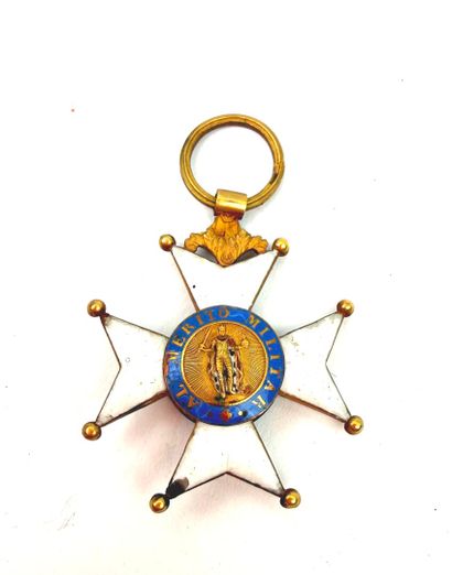 Espagne, XIXème.
Ordre Royal et militaire...