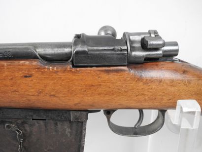 Allemagne, 1ère GM.
Rare fusil à verrou Gewehr...