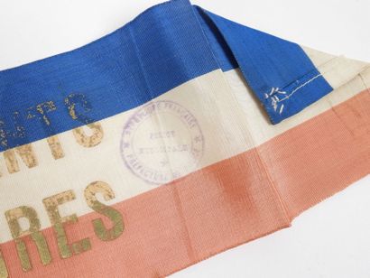 FRANCE, période Libération (1944-45).
Brassard...