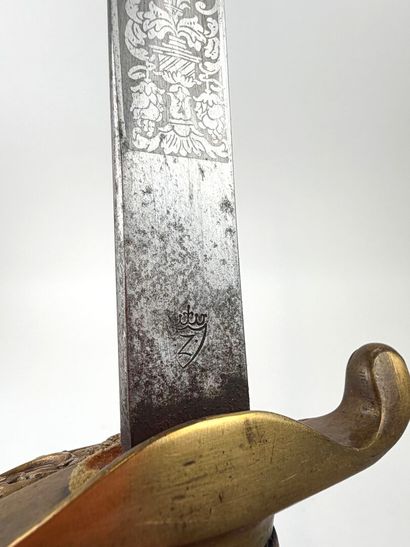 Royaume de Saxe, Second Reich (1871-1918).
Sabre...