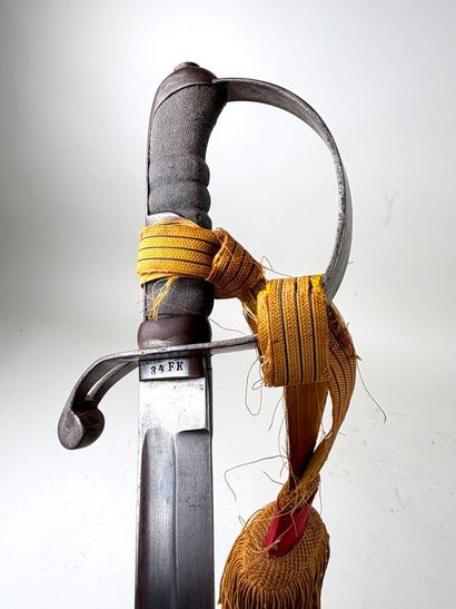 Autriche-Hongrie, fin XIXe - Début XXe.
Sabre...