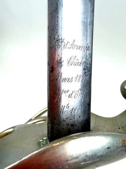 France, IIIème République (1870-1940).
Sabre...