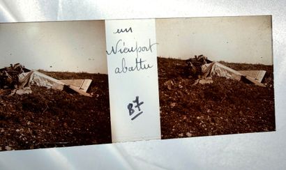 France, 1ère GM.
Lot de 196 vues stéréoscopiques...