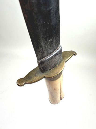 France, 2nd moitié XIXème.
Dague de chasse...