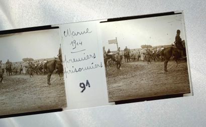 France, 1ère GM.
Lot de 196 vues stéréoscopiques...