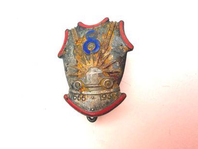 France, XXème.
Lot d'insignes régimentaires...
