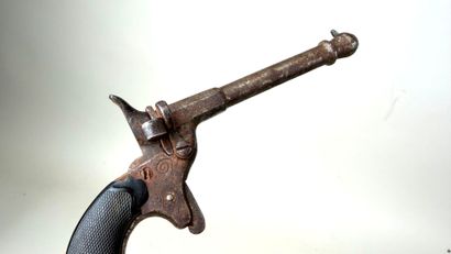 Belgique, fin XIXème.
Pistolet de poche type...