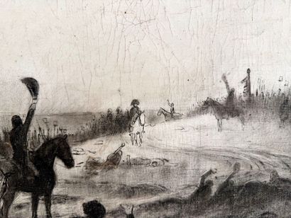 Jules ROUFFET (1861-1931), 
Huile sur toile...